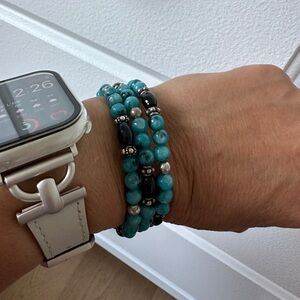 Gemstone Wrap Bracelet
